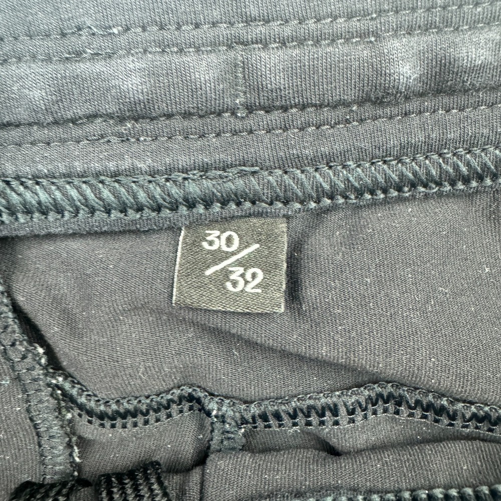 Public Rec Jogger Pant Mens 30 x 32 Black Flat Front Zippered Pockets Stretch - Picture 6 of 12